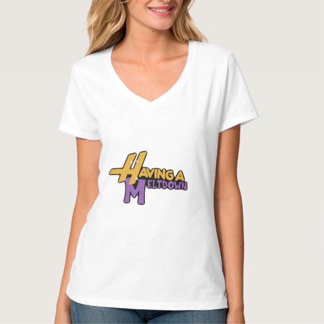 T-shirt Faire une crise de nerfs (Devant)