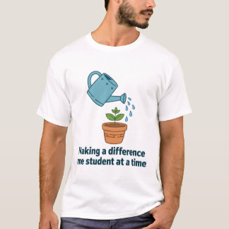T-shirt Faire une différence un élève à la fois
