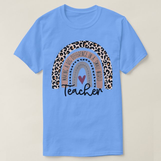 T-shirt Faire Une Grande Différence Dans Un Petit Enseigna (Design devant)