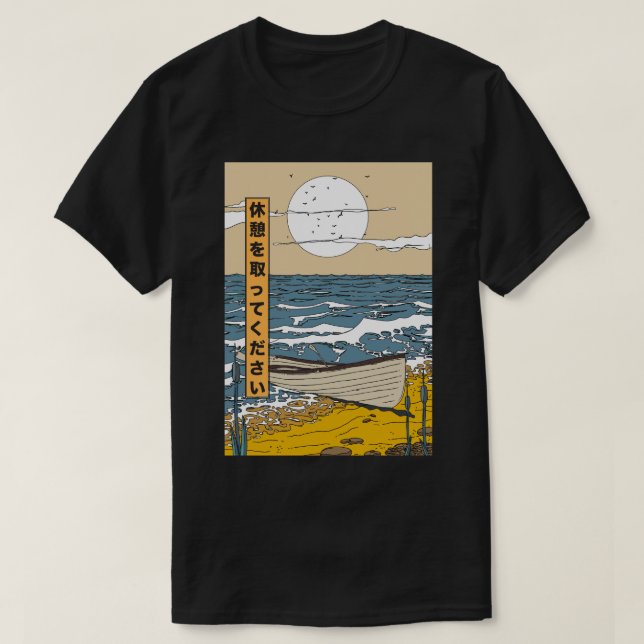 T-shirt Faire une pause (Design devant)