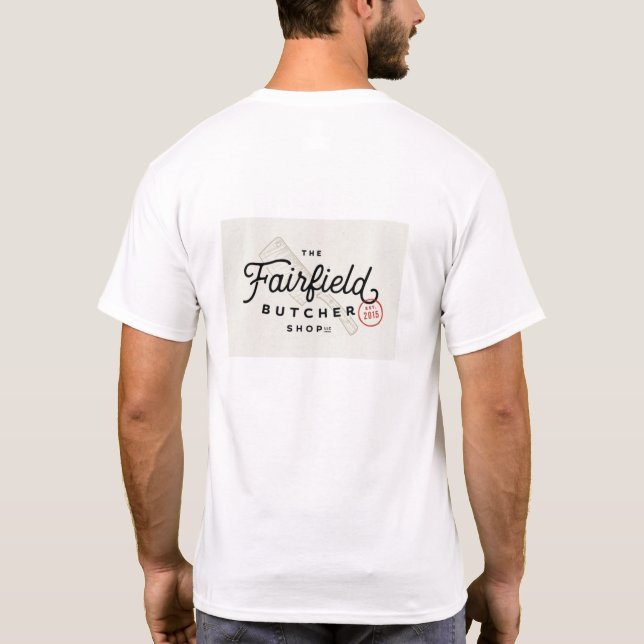 T-shirt Fairfield Butcher Vintage Tee (Dos)