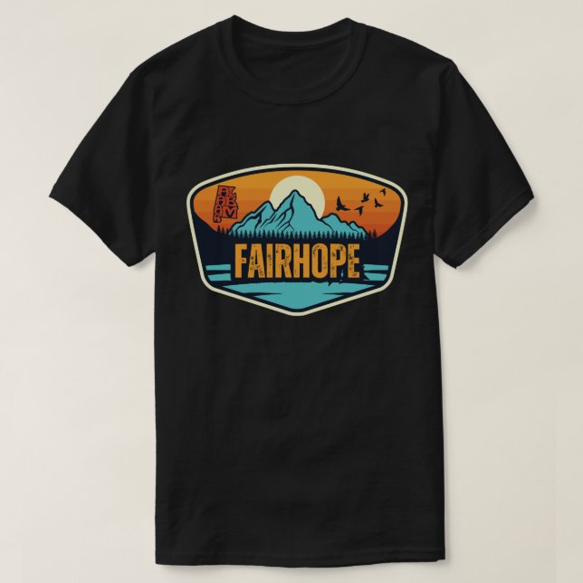 T-shirt Fairhope, Alabama (Design devant)