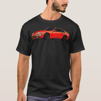 T-shirt Fairlady Z 300z Z32 Red Graphic