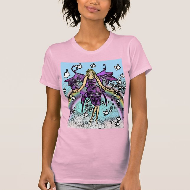 T-shirt Fairy Blue  Version Deux  (Devant)