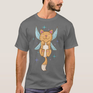 T-shirt Fairy Cat with Wings