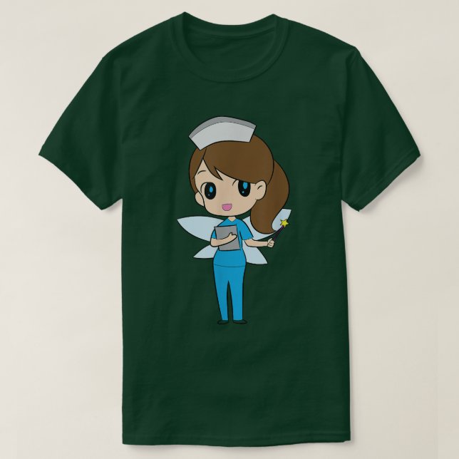 T-shirt Fairy Design ER Infirmière (Design devant)