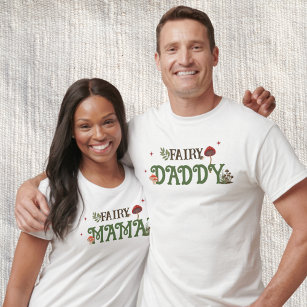 T-shirt Fairy First Parents Papa Anniversaire