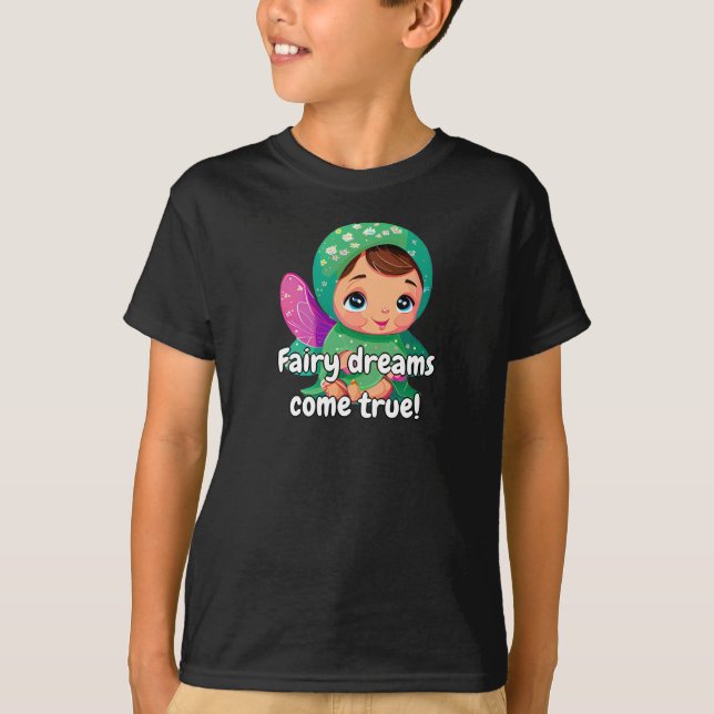 T-shirt Fairy Fun Cool Unique Meilleur Style Enfant (Devant)