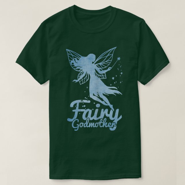T-shirt Fairy Godmère Magic Wand Imaginaire (Design devant)