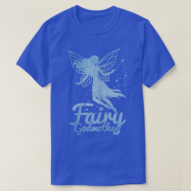 T-shirt Fairy Godmère Magic Wand Imaginaire (Design devant)
