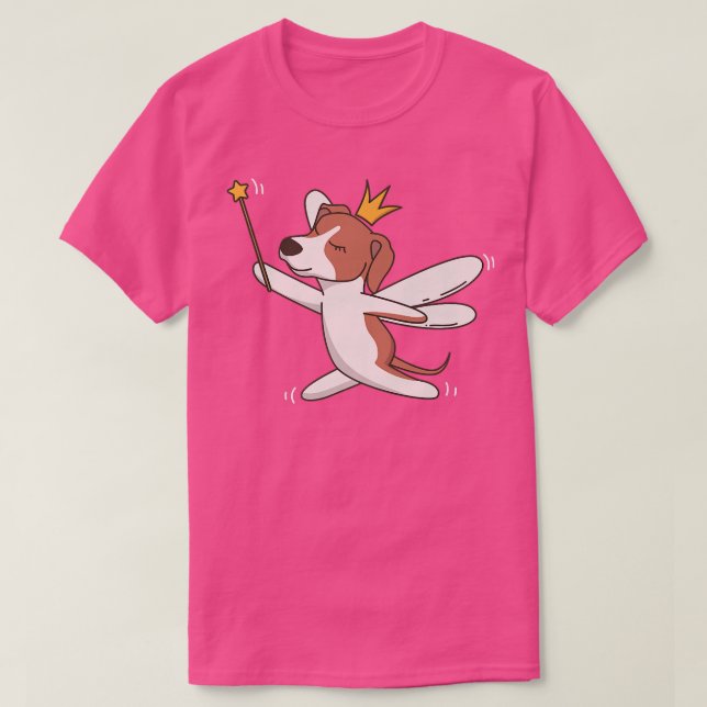 T-shirt Fairy Greyhound Chien Mysical Animal Greyhound Fai (Design devant)