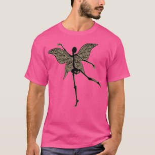 T-shirt Fairy Grunge Fairycore Danseuse esthétique Skelton