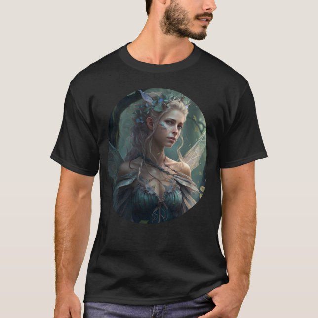 T-shirt Fairy Grunge Fairycore Fantasy Fairy Decor Pretty  (Devant)