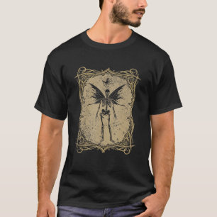 T-shirt Fairy Grunge Papillon esthétique Skeleton Fairycor