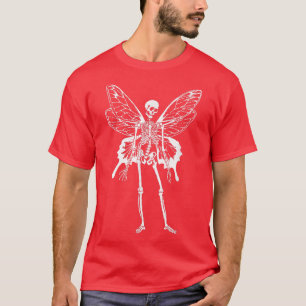 T-shirt Fairy Grunge Skeleton Angel Cottagecore Fairycore