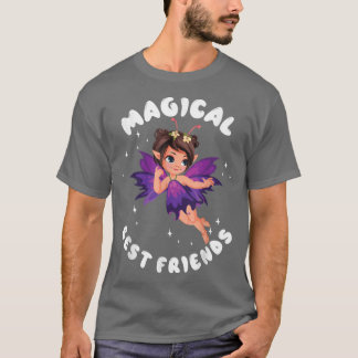 T-shirt Fairy Kids For Girls Women Fairy Kids Best Friends