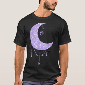 T-shirt Fairy Moon Celestial Witch Graphic Tee