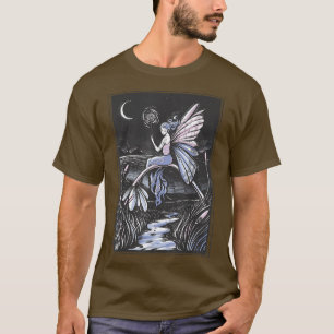 T-shirt Fairy Night Fairycore Fantasy Magic Nature Fairywa