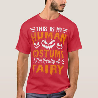 T-shirt Fairy Party Costume humain Je suis vraiment un Fai