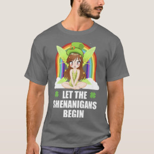 T-shirt Fairy Piie Shenanigans Drôle Jour de la Saint Patr