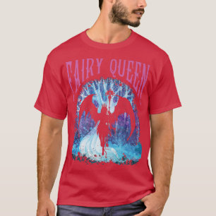 T-shirt Fairy Queen Grunge esthétique Dark Fairycore Goth