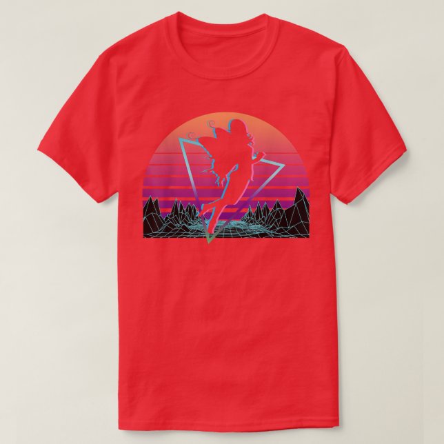 T-shirt Fairy Retro  (Design devant)