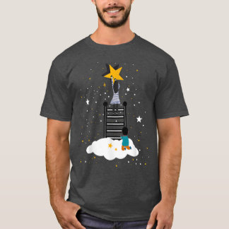 T-shirt Fairy Tale Dreamy Surreal Reach Pour Les Étoiles P