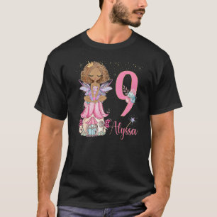 T-shirt Fairy Tale Fairies Princesse Anniversaire 1ère 4e
