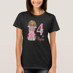 T-shirt Fairy Tale Fairies Princesse Anniversaire 1ère 4e