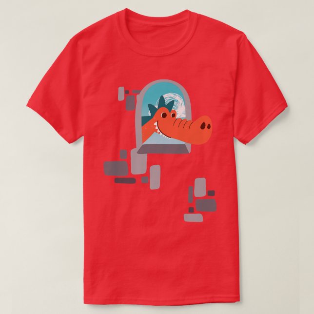 T-shirt Fairy Tale Kingdom by Eggroll GamesGregory Dragon (Design devant)