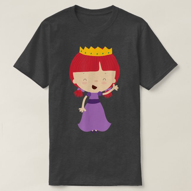 T-shirt Fairy Tale Kingdom par Eggroll Games Princesse Abb (Design devant)