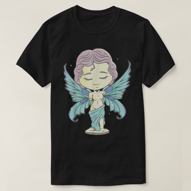 T-shirt Fairycore Esthétique Chibi Fairy Venus De Milo Sta (Design devant)