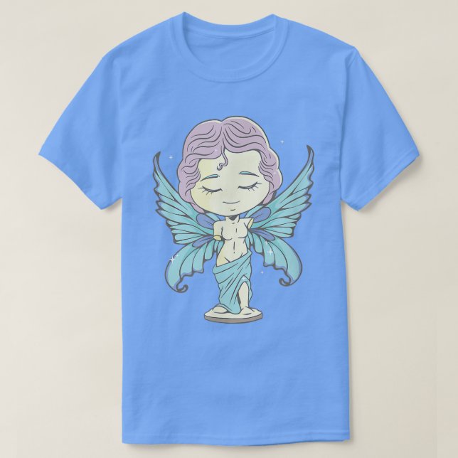T-shirt Fairycore Esthétique Chibi Fairy Venus De Milo Sta (Design devant)