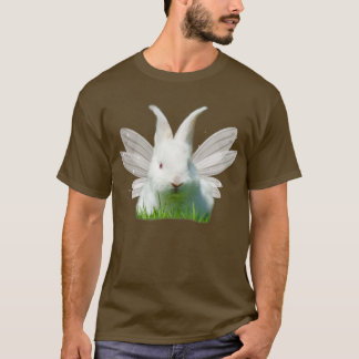 T-shirt Fairycore Esthétique Cute Fairy Bunny Rabbit Façad