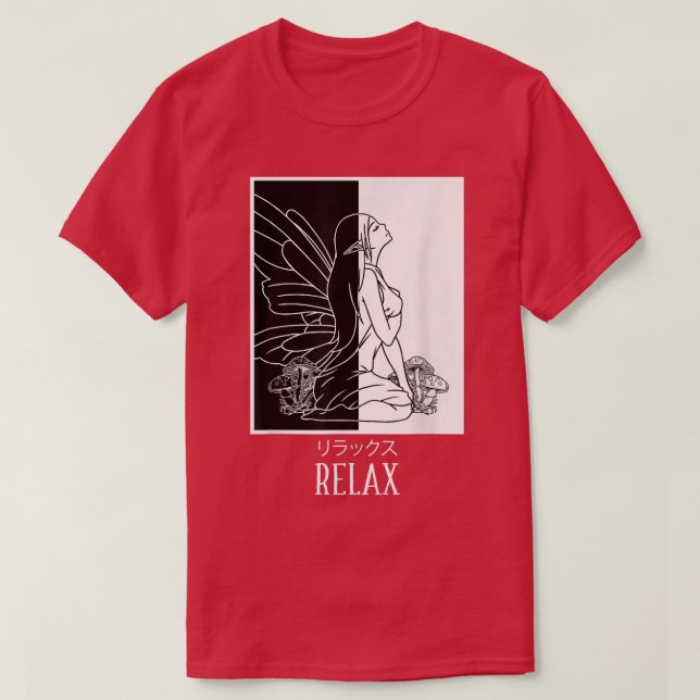 T-shirt Fairycore Fairy Core Grunge japonais Rel (Design devant)