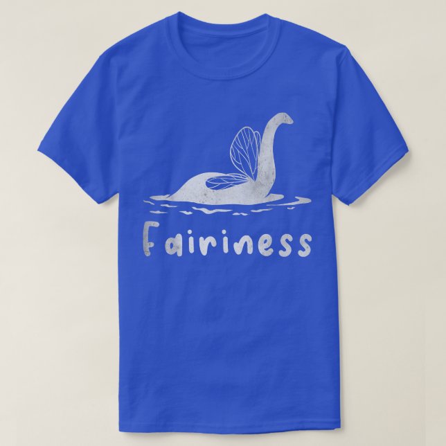 T-shirt Fairycore Fairy Loch Ness Monster Fairin (Design devant)