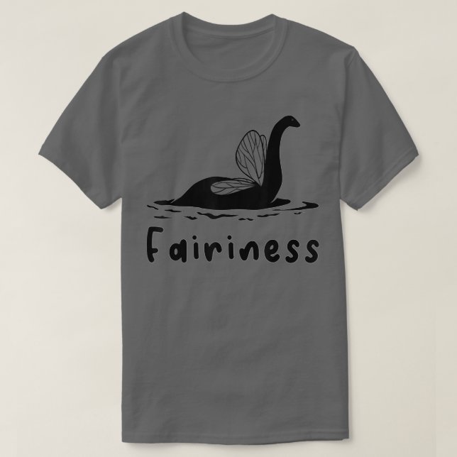 T-shirt Fairycore Fairy Loch Ness Monster Fairin (Design devant)