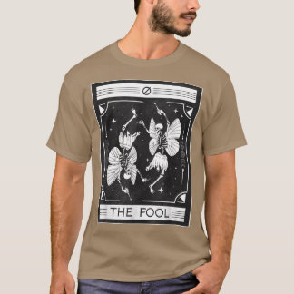 T-shirt Fairycore Fée esthétique Skeleton Tarot Card