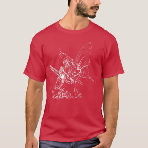 T-shirt Fairycore Soft Grunge Soft Core Gothique Esthétiqu