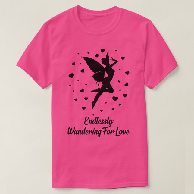 T-shirt FairycoreEn quête d'amourFéesFée (Design devant)