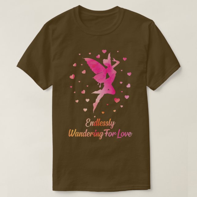 T-shirt FairycoreEn quête d'amourFéesFée (Design devant)