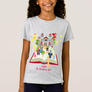 T-Shirt Fairytale Stories Fille fête d'anniversaire