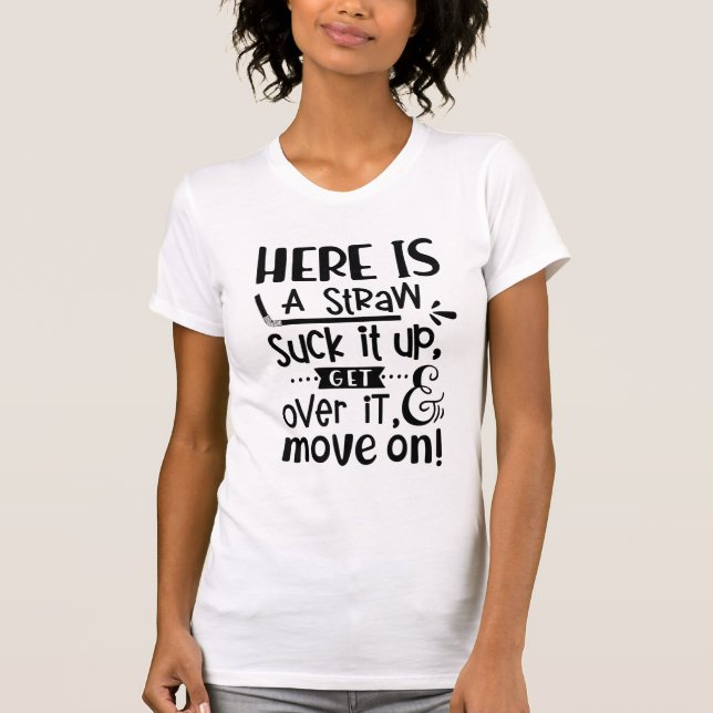 T-shirt Fais avec (Devant)