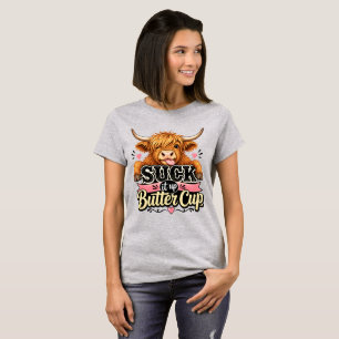 T-shirt Fais avec Buttercup