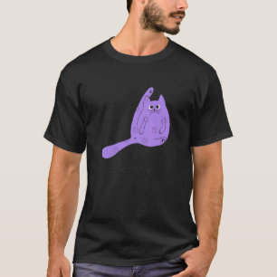 T-shirt Fais ce que je veux Black Cat Red Cup Graphique 1