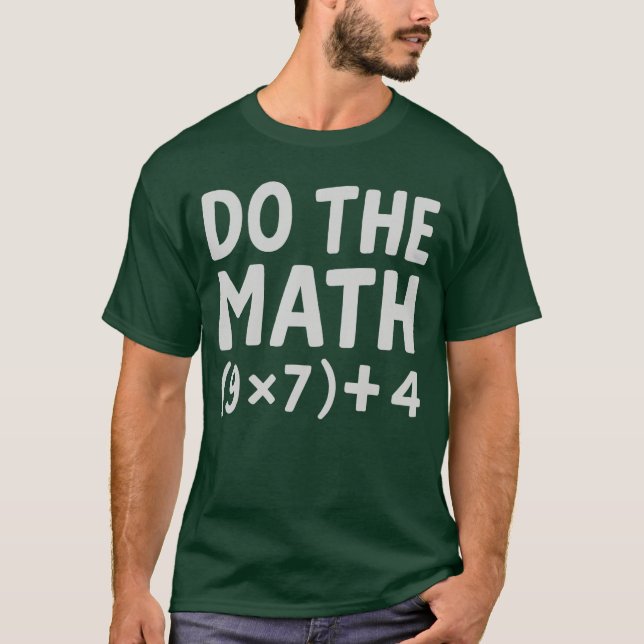 T-shirt Fais Le Calcul 67 Meme (Devant)
