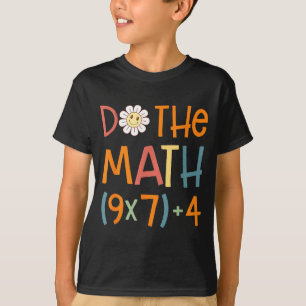 T-shirt Fais Le Calcul 67 Mème Drôle Six Sept Prof De Math