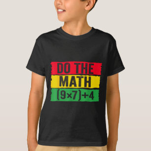 T-shirt Fais Le Calcul 67 Mème Drôle Six Sept Professeur B