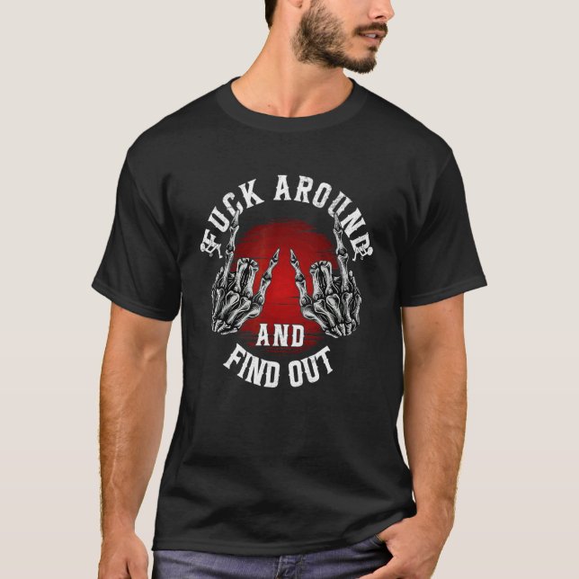 T-shirt Fais le malin et tu verras (Devant)