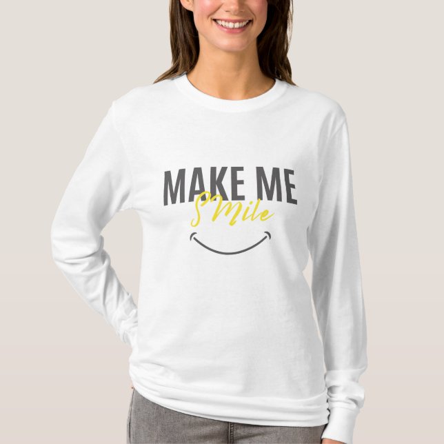 T-shirt Fais-moi sourire T_Shirt (Devant)
